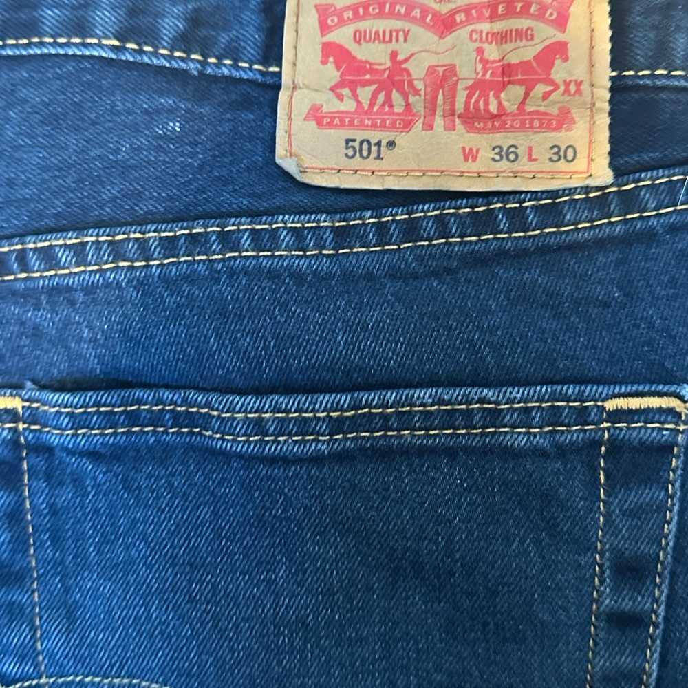 501 button fly jeans - never worn!
